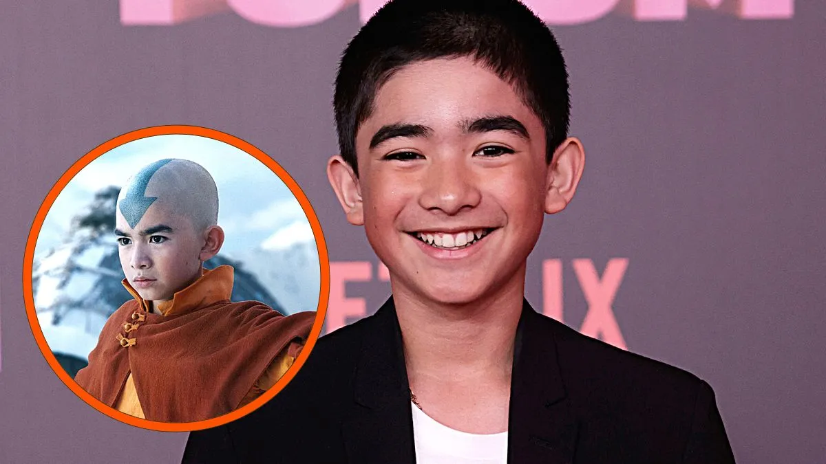 Gordon Cormier attending a Netflix promotional event for Avatar: The Last Airbender in 2024